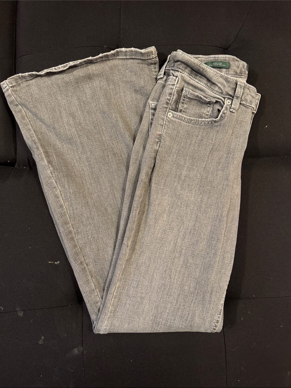 wild fable women’s Light Gray Bell Bottom Jeans